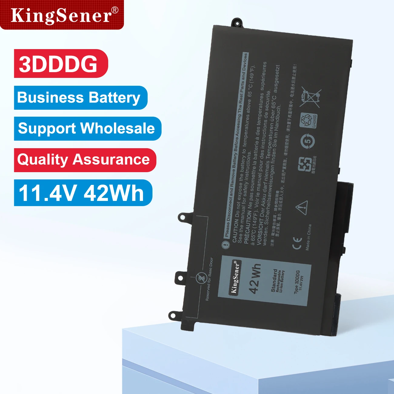 

Аккумулятор для ноутбука KingSener 3DDDG для Dell Latitude 5280 5288 5480 5580 5490 5590 5491 5591 5495 5488 M3520 M3530 серии 080JT9