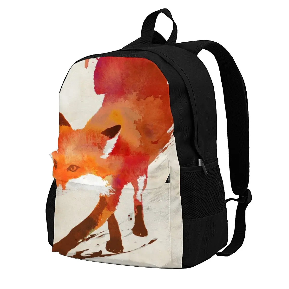 

Рюкзак Fox, рюкзаки с лисой, уличная многофункциональная сумка для мужчин и женщин, модные подростковые сумки высокого качества с узором