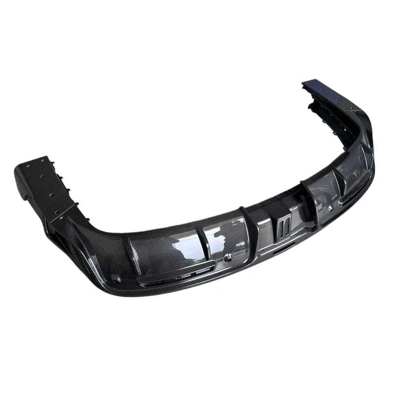 

Rear Bumper Lip Car Modification for Rolls Royce Shining Upgraded M-style Dry Carbon Fiber Rear Diffuser Body Kit