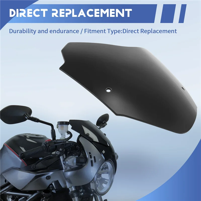 

【Price Drop !!】Motorcycles Sport Wind Deflector Retro Windshield For Suzuki SV650X 2017-2025 SV 650X