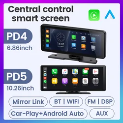 10.26/6.86 pollici Universal Car Raido Screen lettore multimediale Smart screen car sistemi intelligenti Wireless Android Auto Carplay