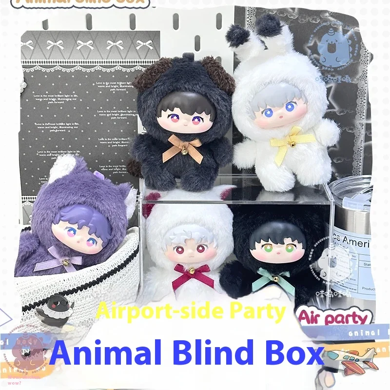 

Новое пятно Love And Deepspace, серия изображений животных, слепая коробка, милое украшение, настольный орнамент, кукла, аниме, периферийные игрушки