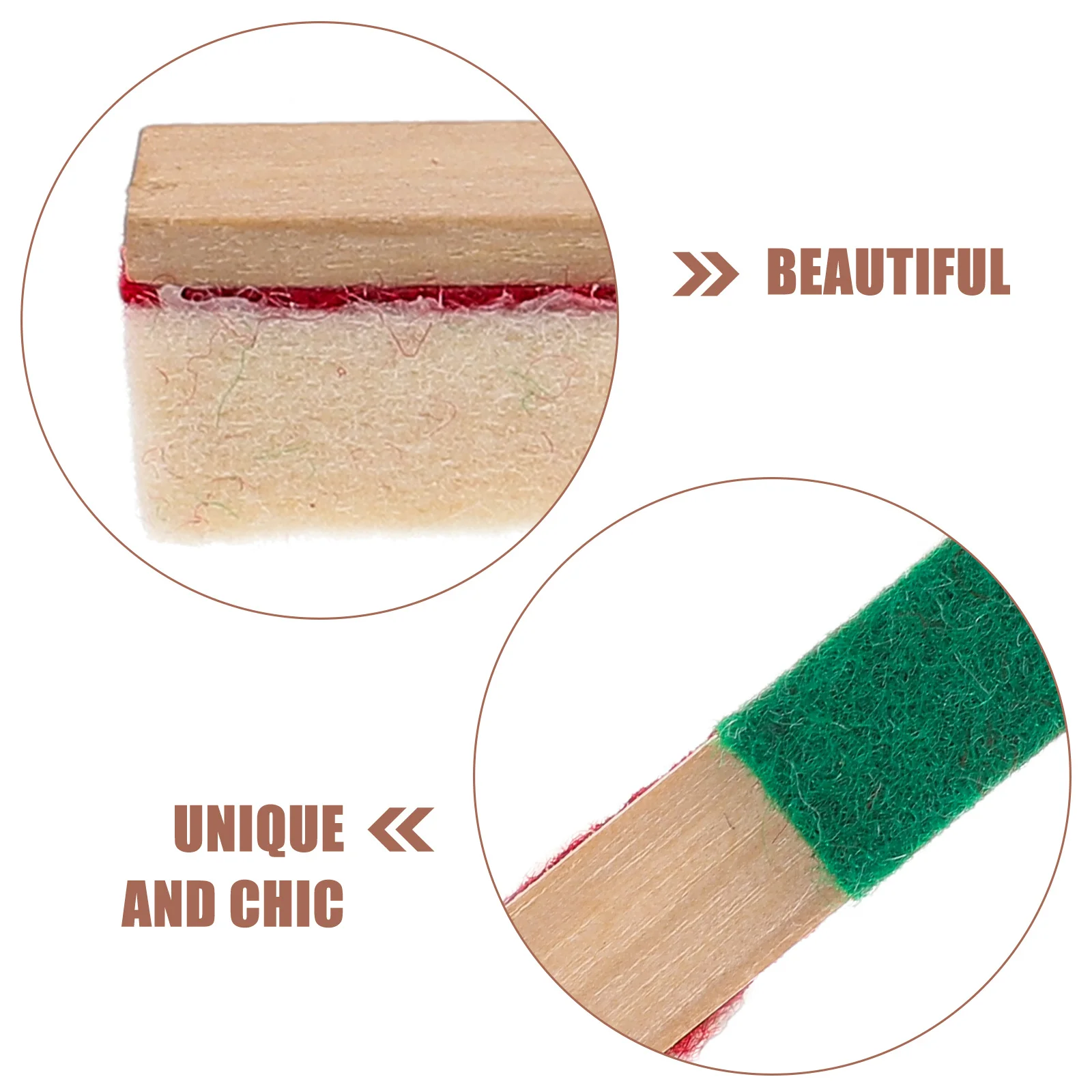 

3Pcs Piano Silencers Professional Felt Mute Stick Piano Maintenance Tool Durable Accessories Reliable Silencers