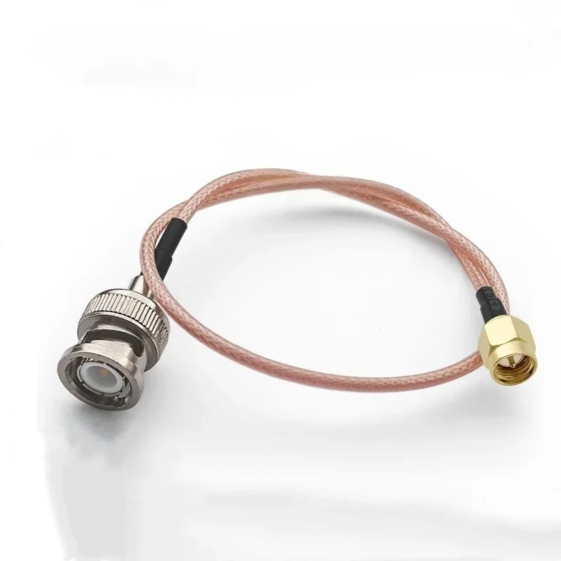 1pcs RG316 BNC Male Plug to SMA Male Plug RF Coaxial Converter Connector Acceleration sensor 10cm-1M 4inch~5M FJP-610