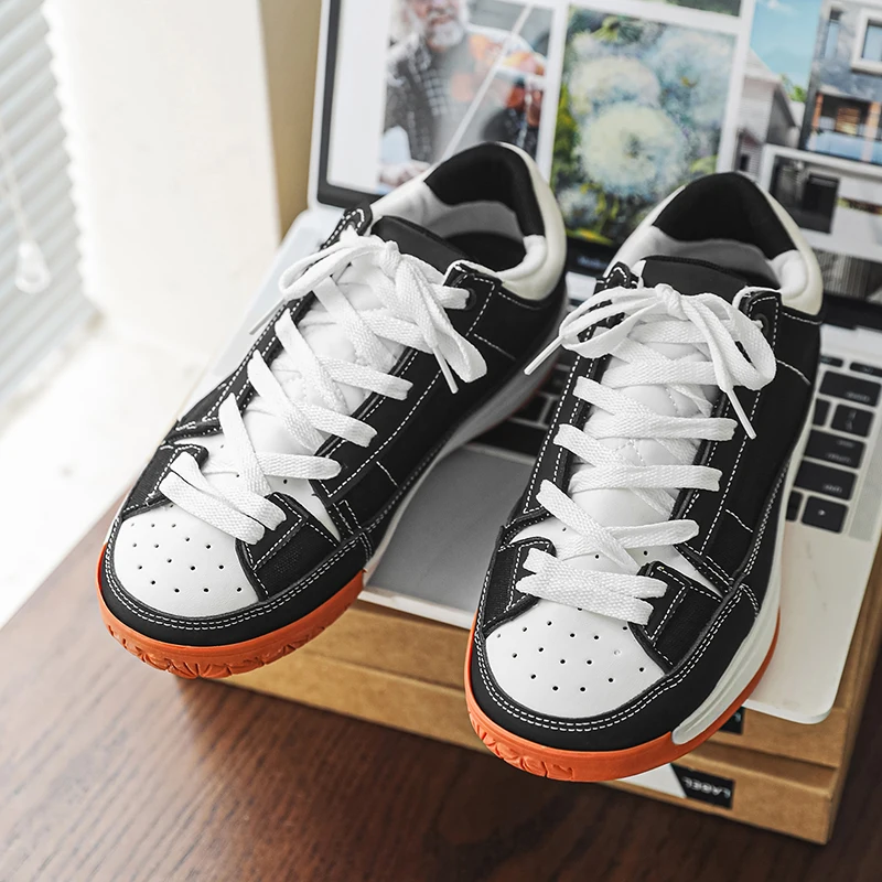 

Men's Casual Basketball Sneakers - Classic Sport Style Shoes for Daily Wear and Comfortable Walking