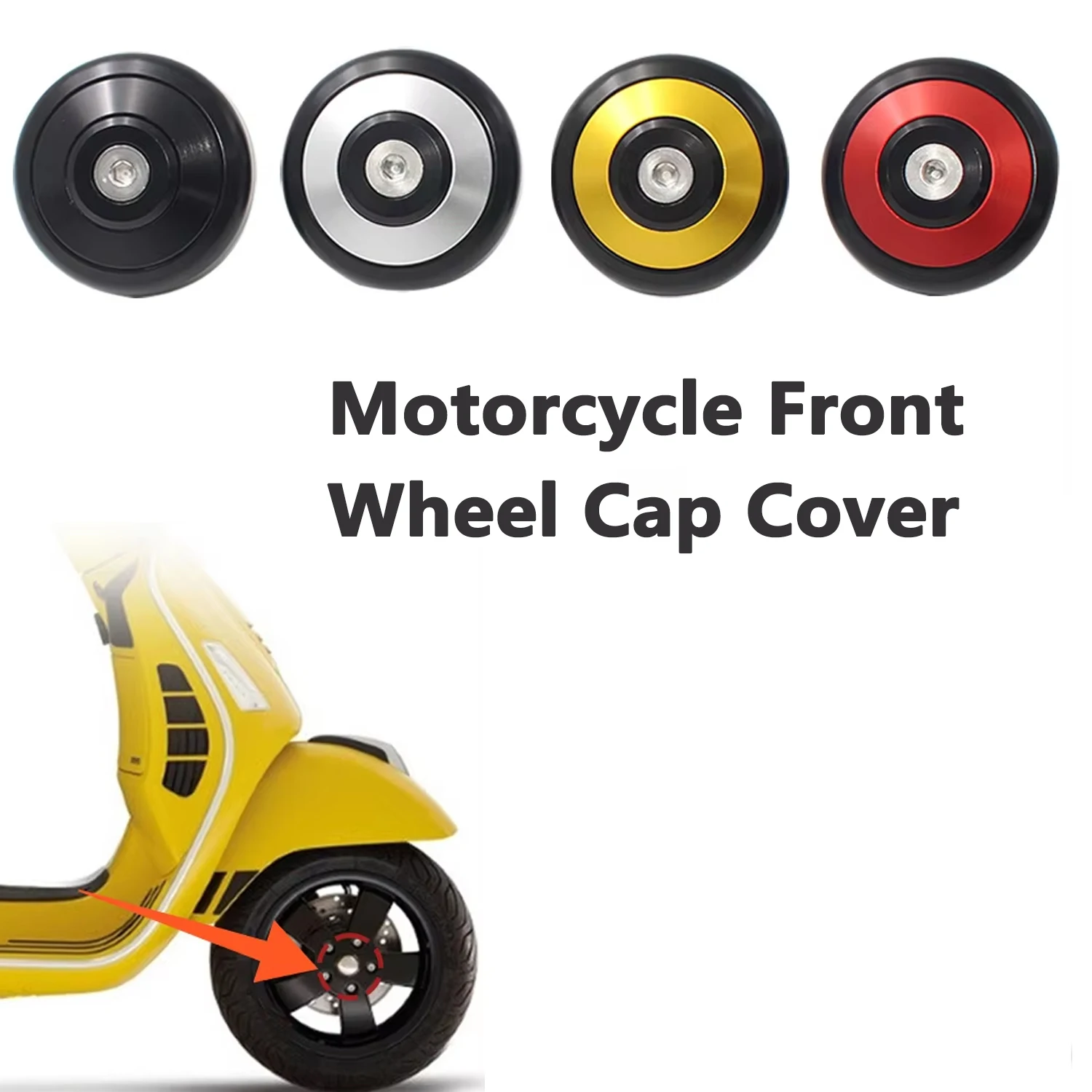 

Motorcycle Front Wheel Cap Cover For VESPA GTS 150 300 GTS SEPER 150 300 SPRINT 150 125 PRIMAVERA 125 150 GTS300 GTV300