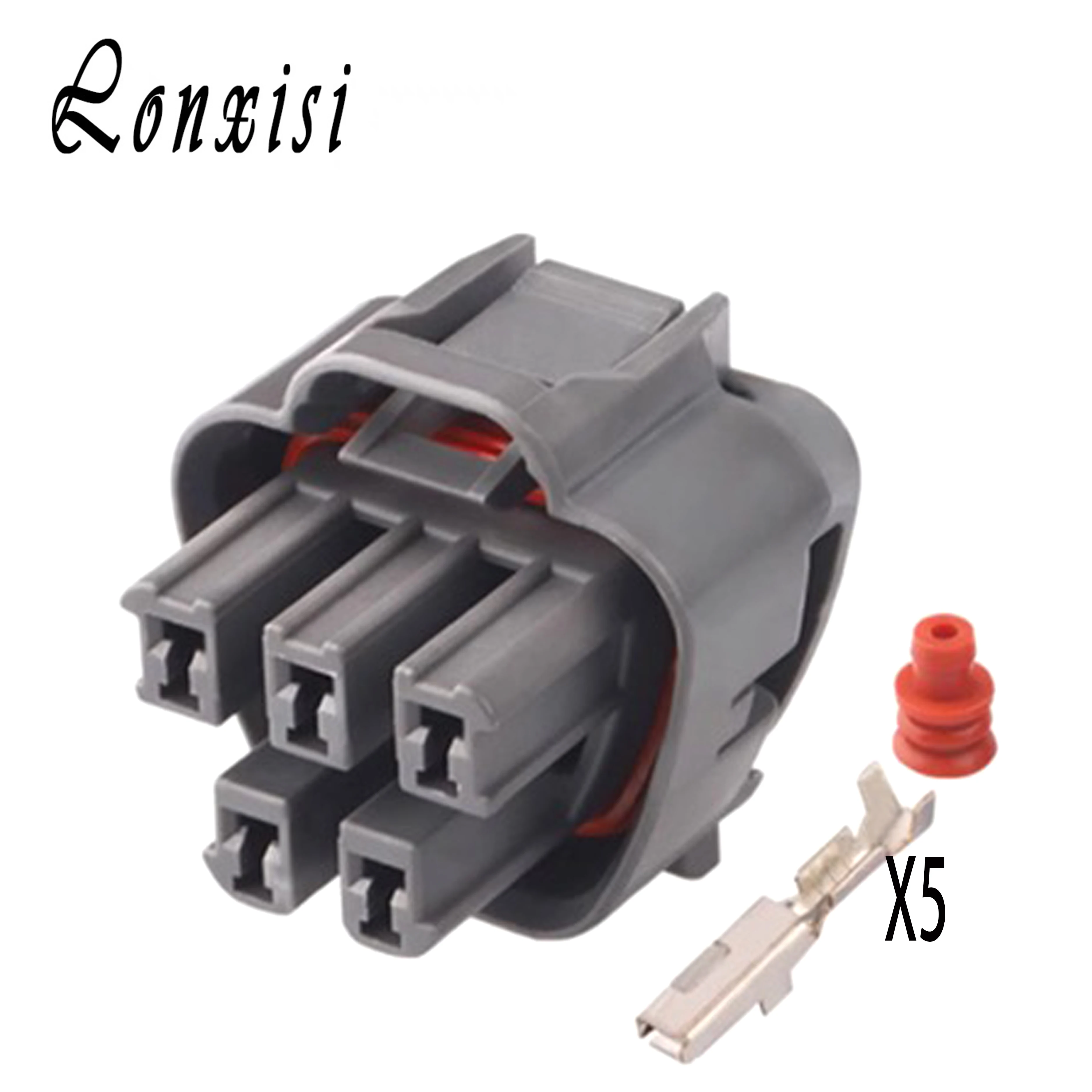 

1/5/10/20/50 Sets 5 Pin MG641521-4 Auto Gasoline Oil Pump Assembly Plug 90980-11077 Waterproof Connector For Toyota Hyundai