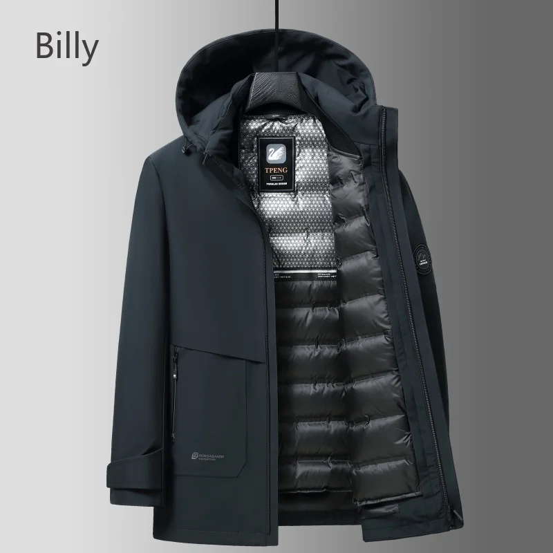 Short Down Jacket Luxury Clothing Coats for Men Designer Goose Down Coat Men Padding Winter Jacket for Men Casual Man Sack