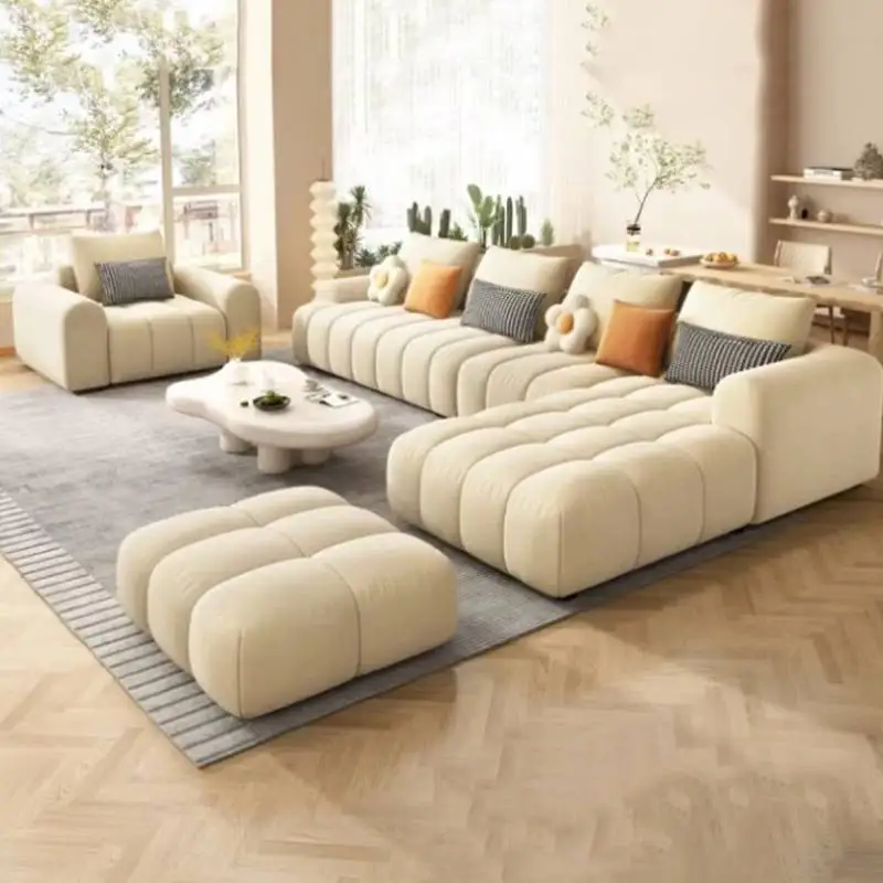 

Lounge Comfortable Nordic Sofa Unique Luxury Cute Modern Couches Puffs Sofa Luxury Designer Sofy Do Salonu Living Room Furniture