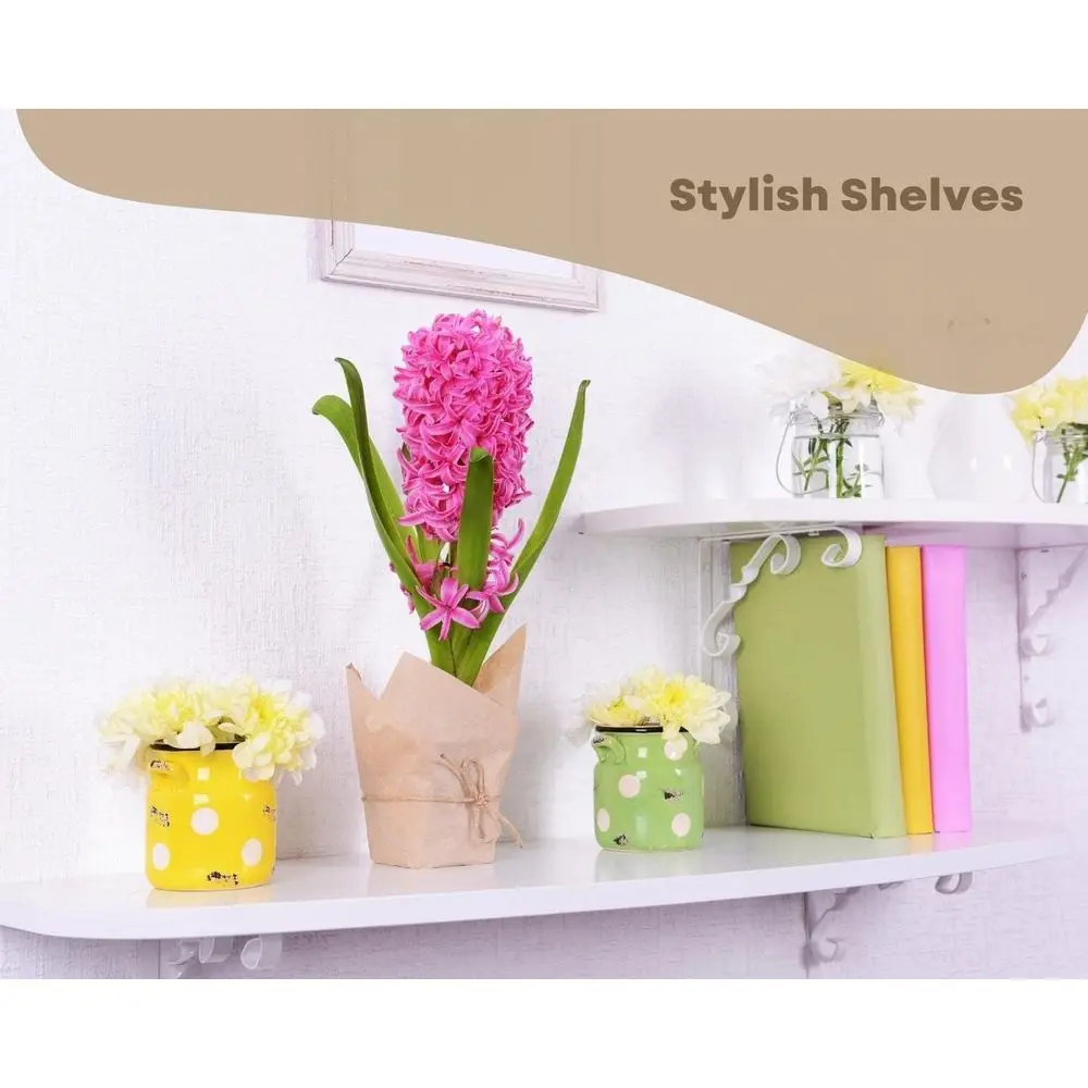 

White Cabinet Shelves, Melamine 1/2'' Thick, Custom, Cut to Size. (10' Depth x 25'' Length)