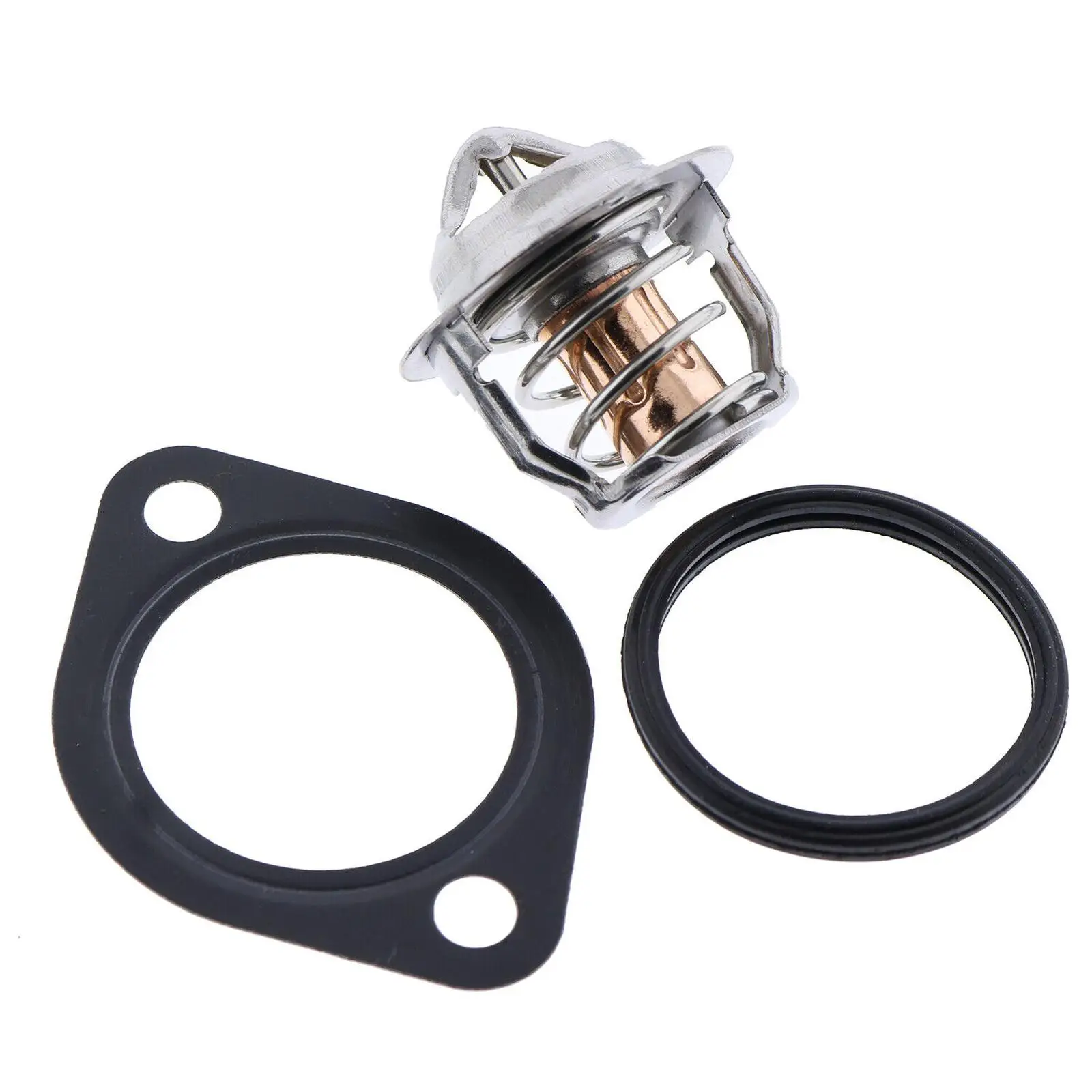 Thermostat Assembly With Gasket 19434-73014 16221-73270 For Kubota V1505 V2203 D902, D905 D1105 V2403 Fits BX1500D L2500 L2900