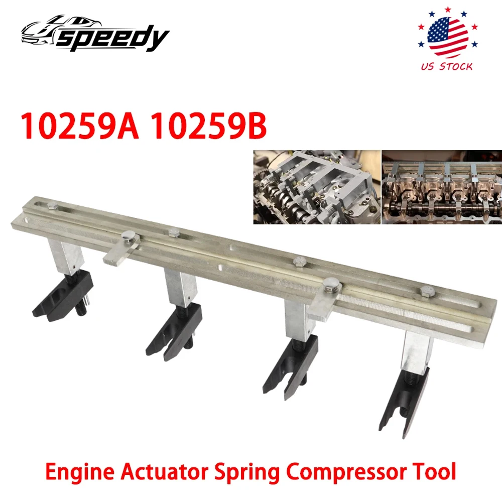 

10259A 10259B Engine Actuator Spring Compressor Assembly Tool For Fiat MultiAir & Turbo Engines BF/FB/FF/PF/UF/VM 1.4L 16V,2.4L