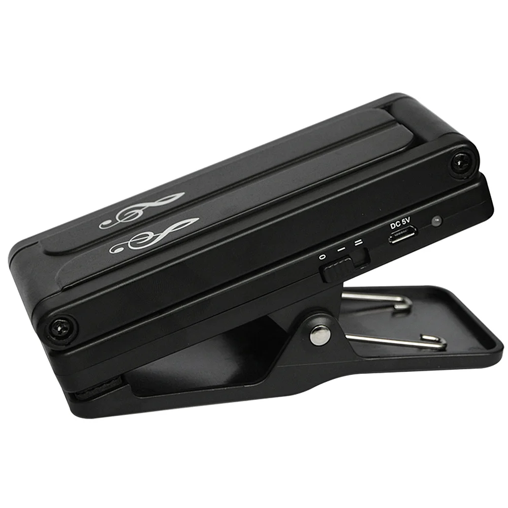 Aroma AL-1 soporte de música Clip de luz en hoja LED recargable lámpara de lectura hoja de música USB luz de escenario luz LED portátil Universal