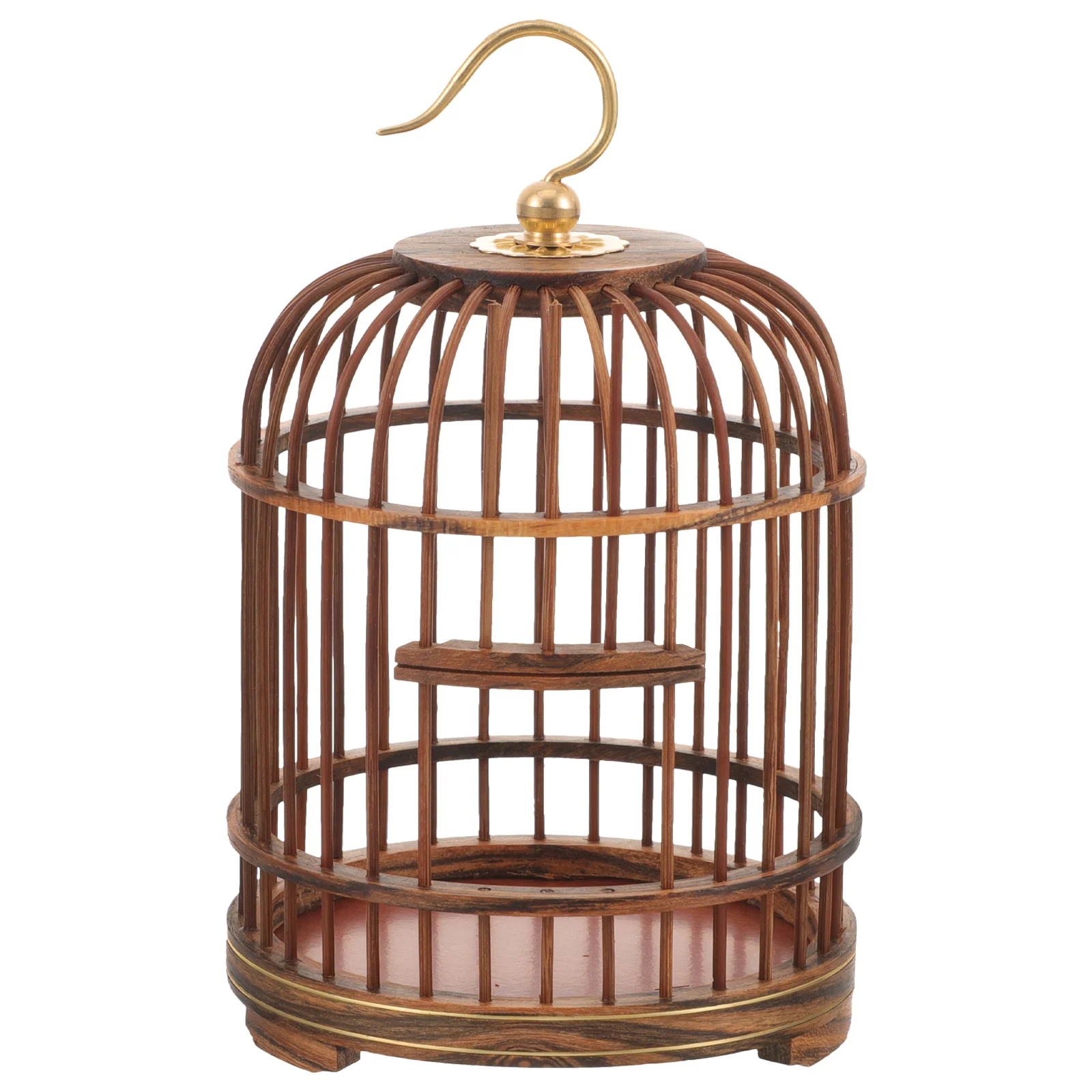 Wooden Pet Cage Beautifully Crafted Dome Design Multi Functional Safe Lock Buckle Decorative Large Capacity Bird for Crickets