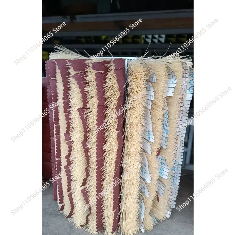 1pcs Sisal Brush Wheel Polished Sisal Brush Roller, Sisal Brush Wheel Belt Sandpaper, Shaped Wheel