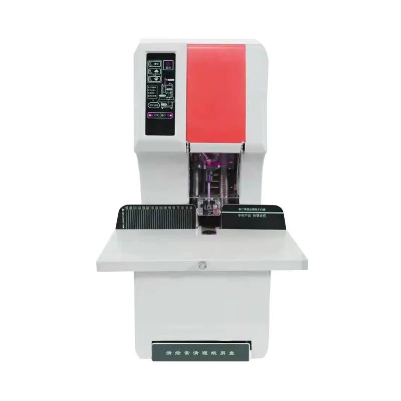 Wd-8105 Automatic Riveting Tube A4 Size Financial Binding Machine