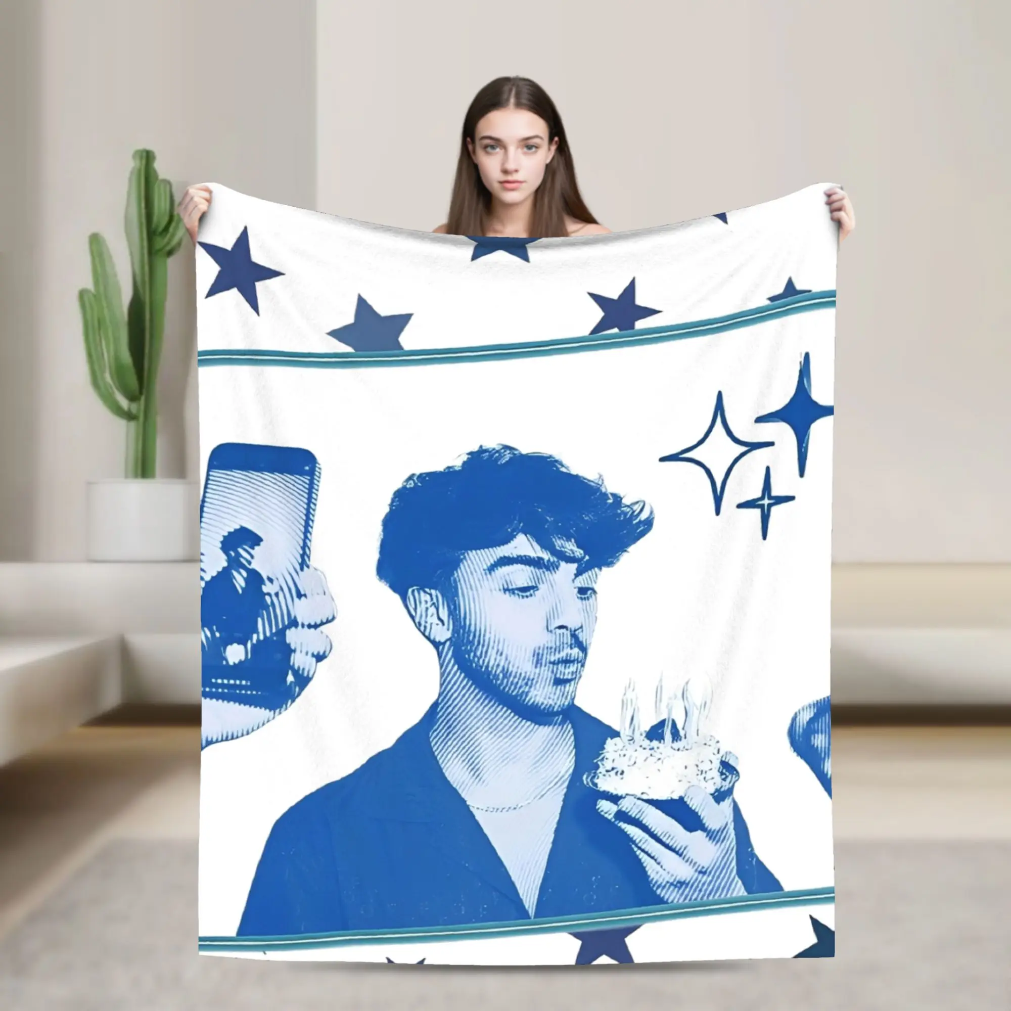 Mantas Fede V-Vigevani Club Misterios, manta de felpa súper cálida para decoración del hogar, colcha de franela para acampar, cubierta para cama