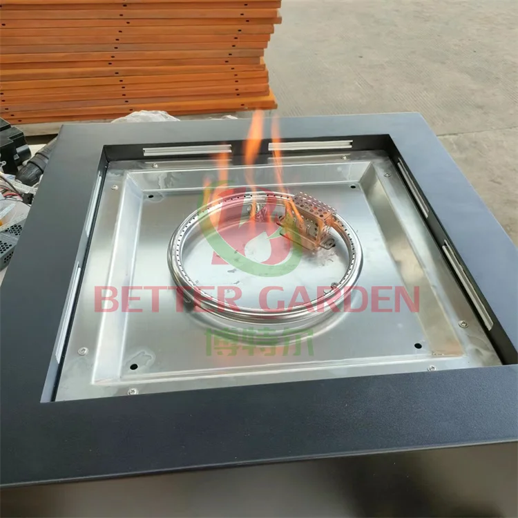 Moderne Propan-Feuerstelle für Garten-Feuerstellen-Tische, rauchfreie Feuerstelle, Gas