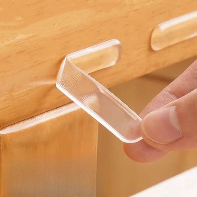 1set Self-Adhesive Anti Slip Bumpers Feet Pads Damper Buffer Cabinet Tables Door Silicone Furniture Stop Muffler Wall Protector