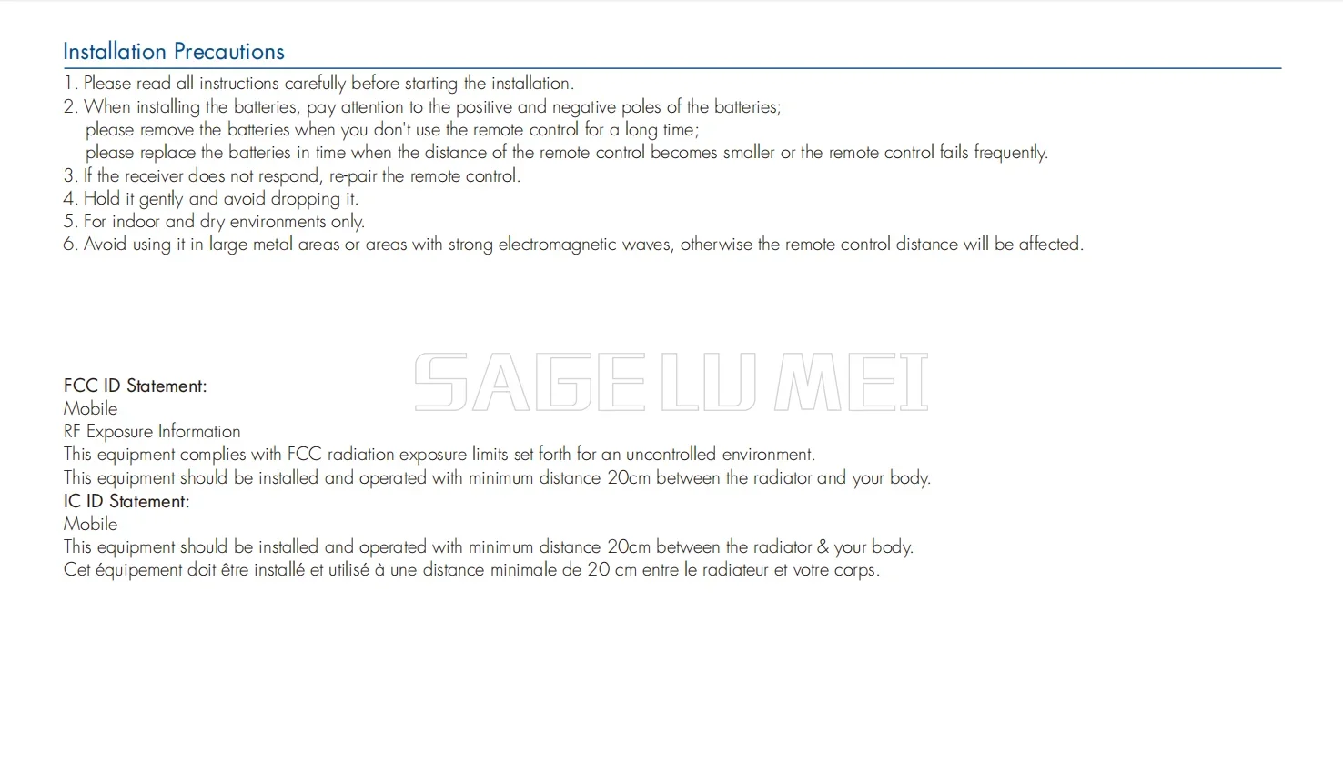 Skydance RTS 1 Zona SPI RGB/RGBW Telecomando RF Informazioni sulla distanza 30M Utilizzato per strisce luminose WS2811/2812/2813 WS2815 RGB/RGBW