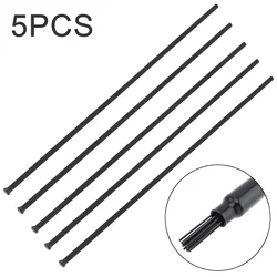 5 Pieces Descaling Needle Rust Removal Pneumatic Tool Replacement for Needle Scaler Rust Removal Needle