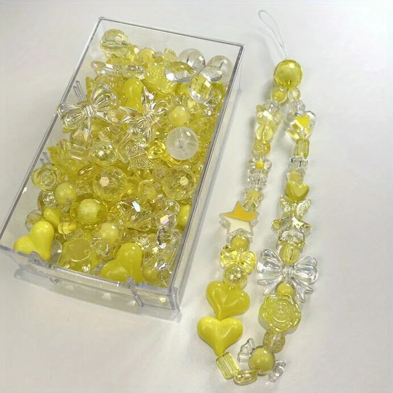 50 gr/paket Gemischte Stil Gemischte Farbe Acryl Lose Perlen Für Armband Halskette Schmuck Machen Liefert DIY Handgemachte Zubehör – Detail 11