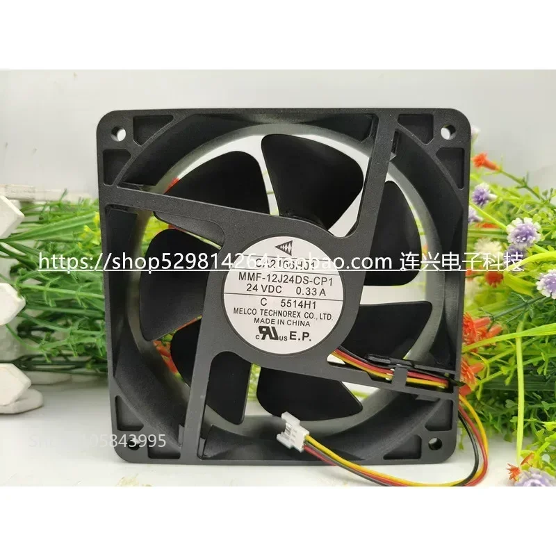 for Mitsubishi Fan CA2166H01 MMF-12J24DS-CP1 24V 0.33A with Pulse Signal Detection