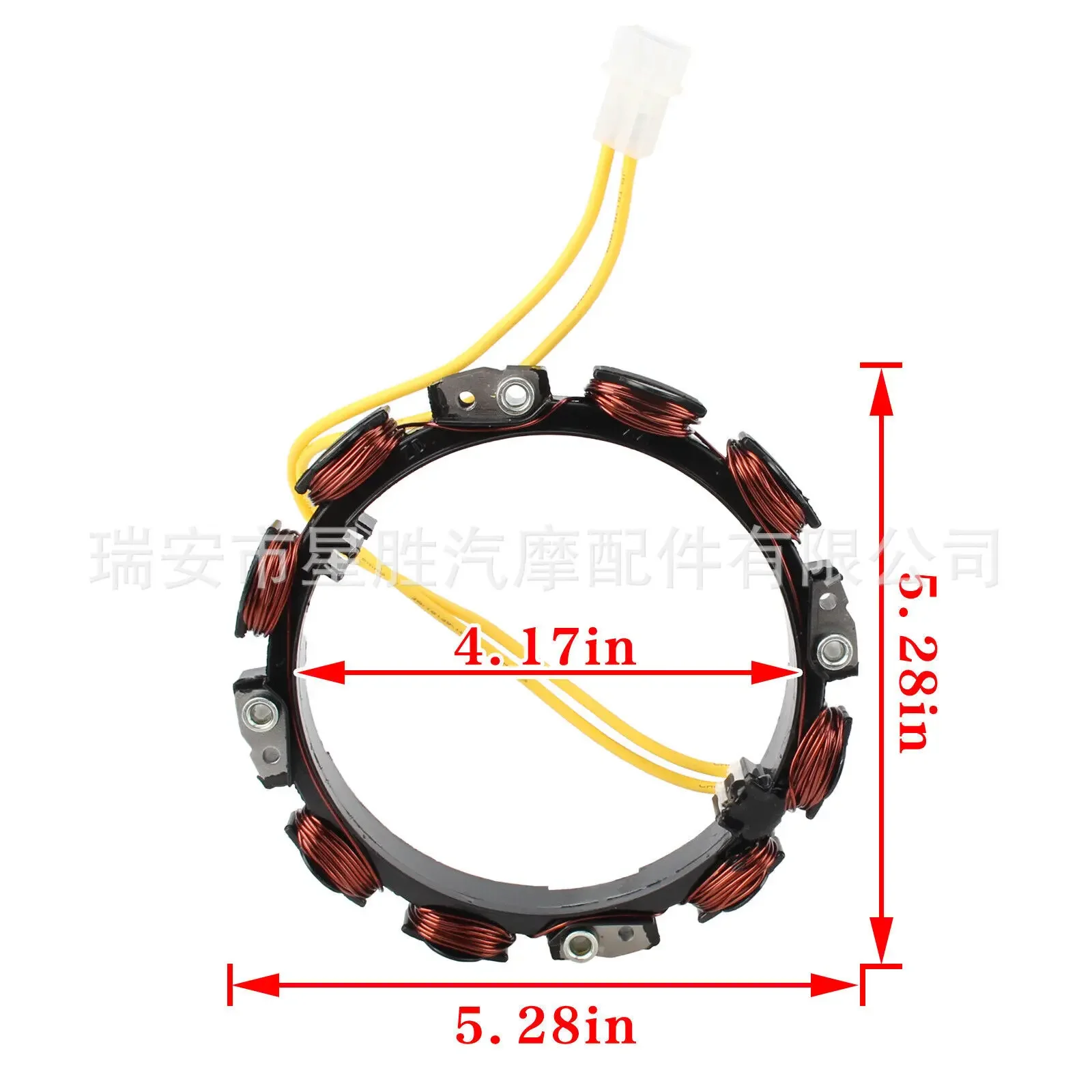USERX Universal Motorcycle Stator Coil Module for Fits 10-16 Amp Alternator Stator P N 592830 696458