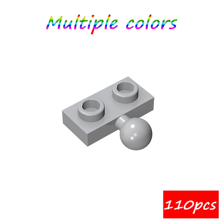 

MOC 110PCS 14417 Modified 1x2 Building Blocks Kit With Tow Ball On Side Bricks Particle Puzzle Toy Children Birthday Kid Gifts