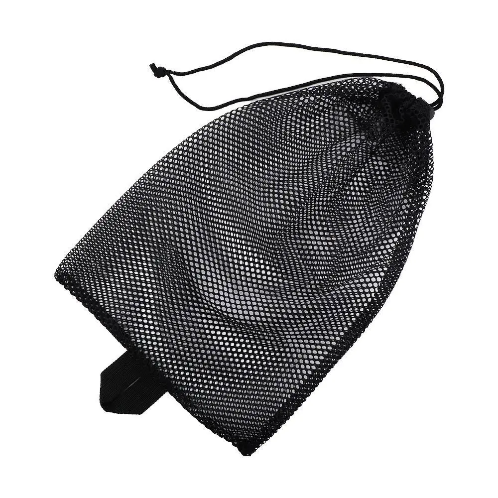 Saco Net Drawstring para Snorkel e Flippers, Equipamento de Natação, Acessórios Aquáticos, Armazenamento Snorkeling, Secagem Rápida