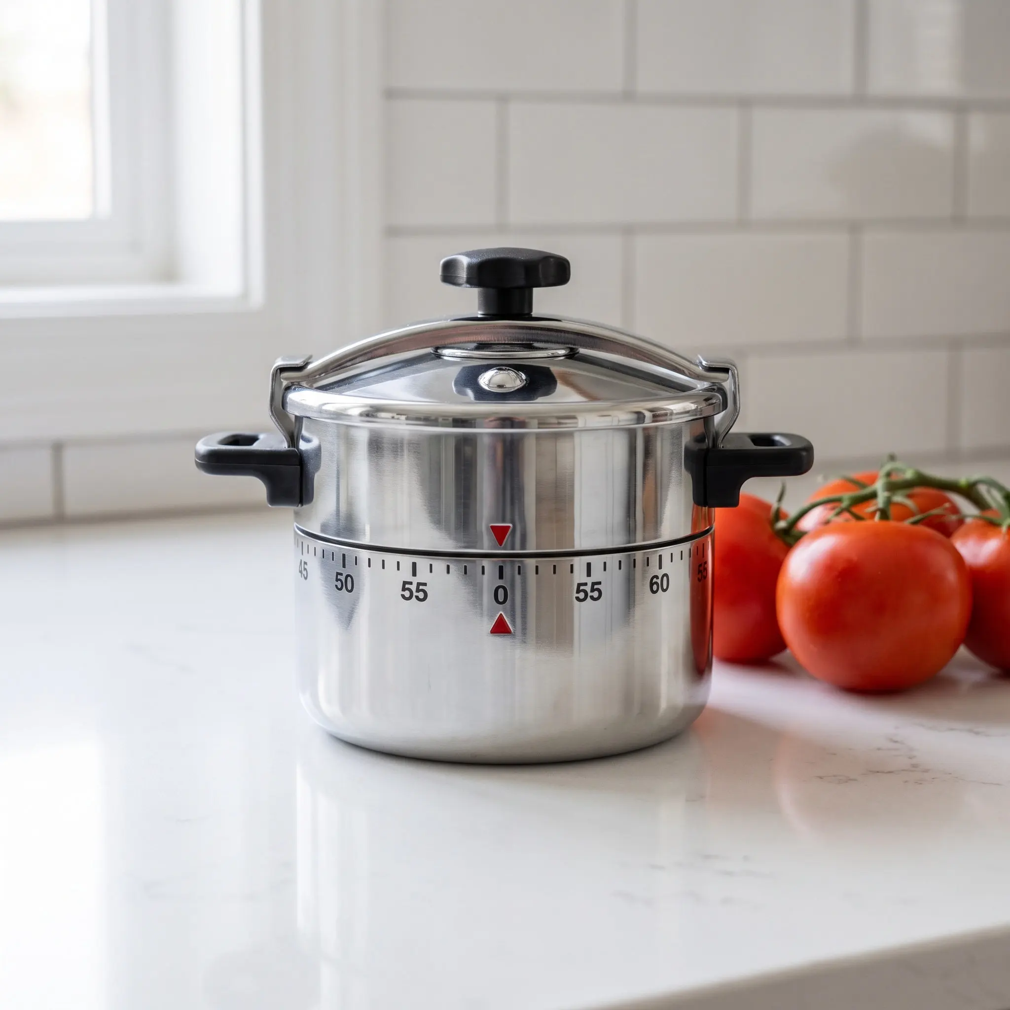 Stylish Pressure Cooker Design Mechanical Kitchen Timer Loud Ring Alarm for Cooking Baking Teaching 60 Minute Timer Tool