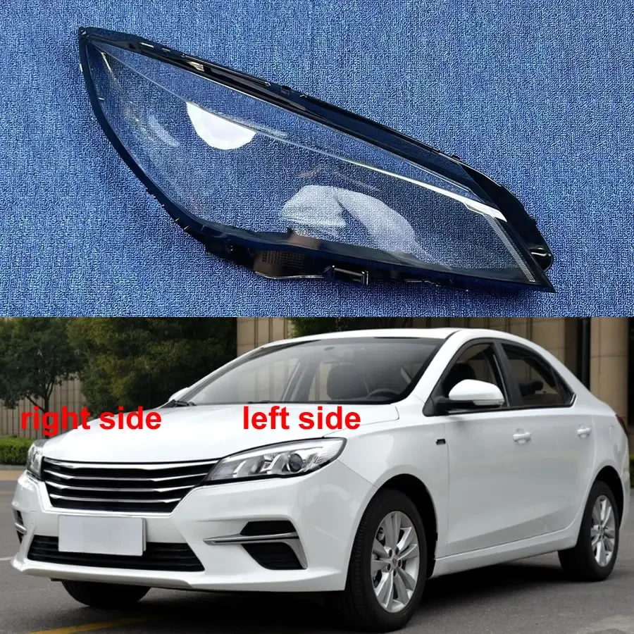 

For Roewe 360 Plus 2018 Car Accessories Headlight Lens Cover Headlamp Shell Lampshade Transparent Shade Mask Plexiglass