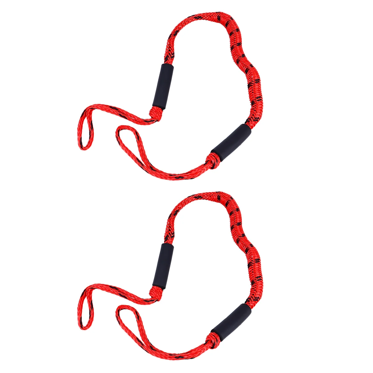 

2 Pcs Elastic Boat Rope Bungee Cords Dock Accessories Mooring High Quality Pp Pontoon