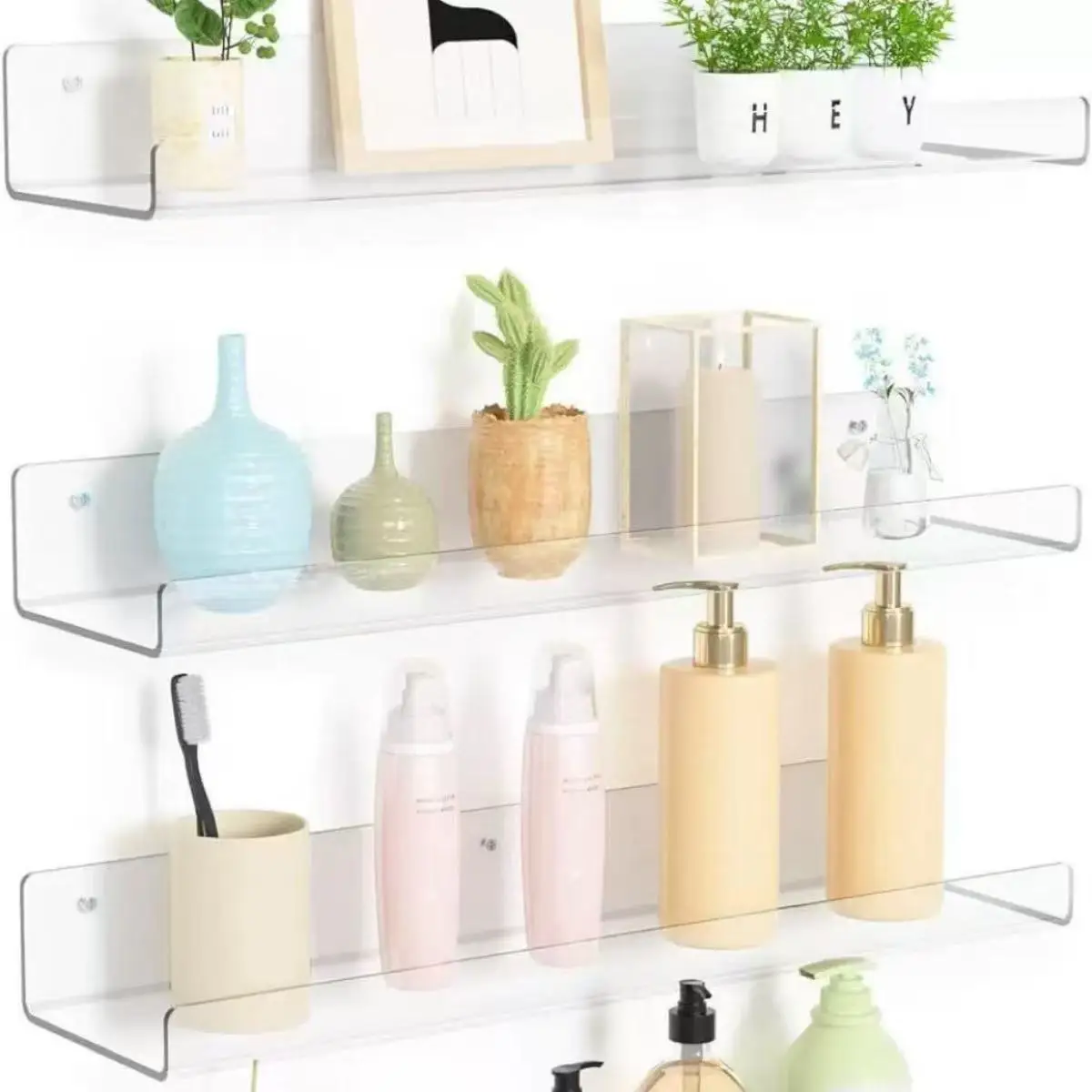 Bathroom & Kitchen Multi-Layer Pull-Out Storage Rack - Clutter Organizer for Sink Area & Seasonings