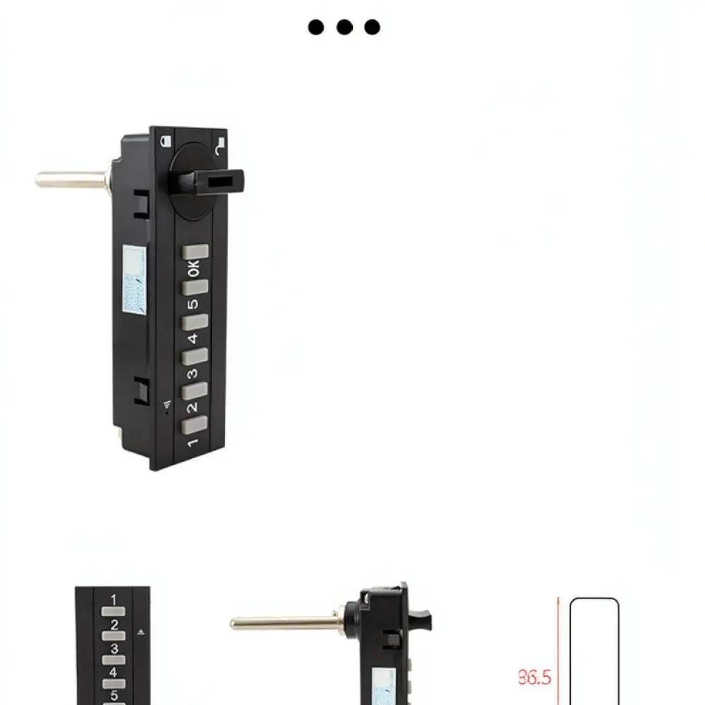 Digital Password Cabinet Lock Office Desk Drawer Security Hardware Combination Storage Locker For Furniture Keyless