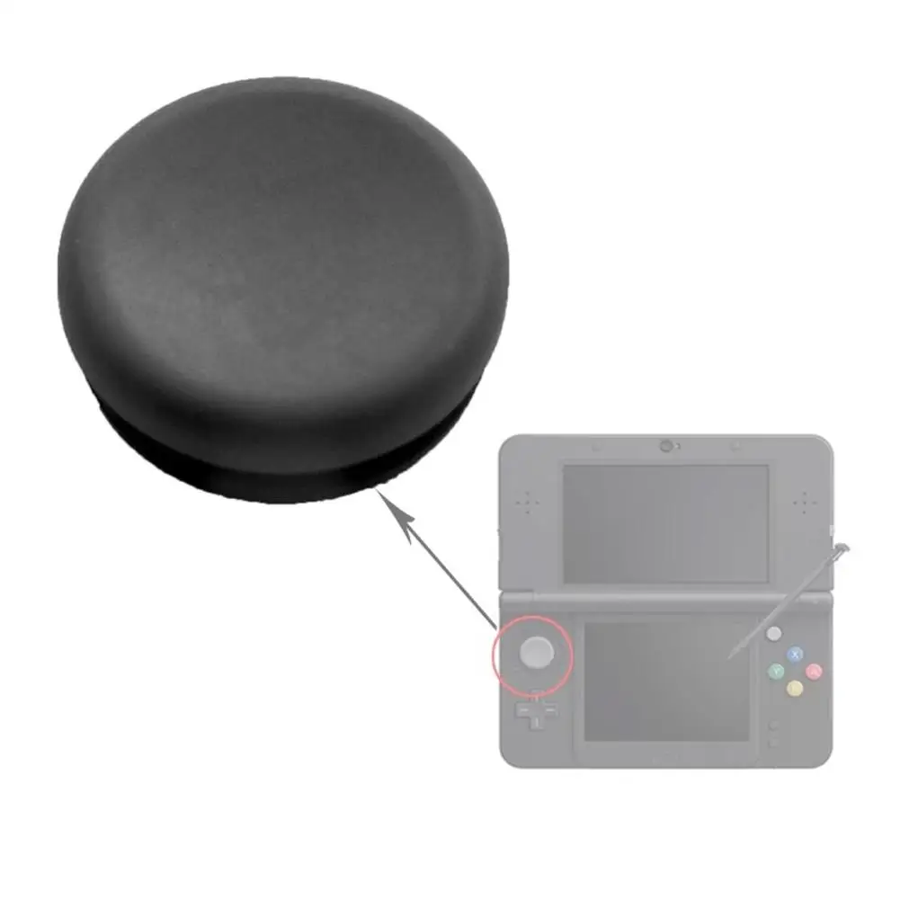 Analog Controller Cover Rocker Cap For Nintendo Consoles  For New 3DS 3DSLL 3DS Mushroom Game Head Rocker Replacement