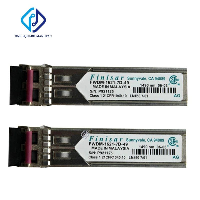 Finisar FWDM-1621-7D-49 1490 nm 80 km 2,5 G Singlemodul-SFP-Glasfaser-Modul-Transceiver