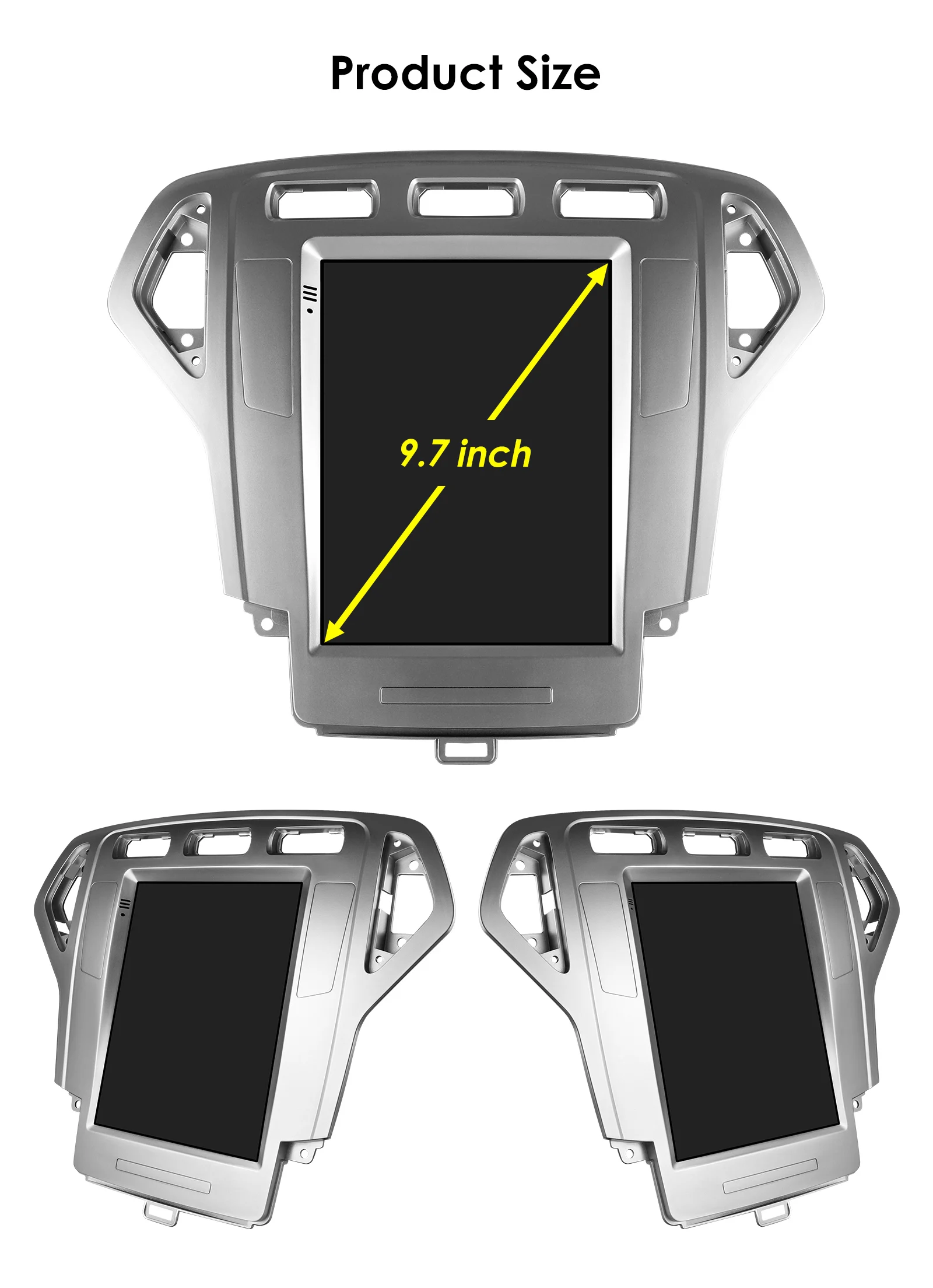 Android Car Radio for Ford Mondeo 4 Galaxy 2006 - 2010 Multimedia Stereo 9.7inch Vertical Screen Carplay Auto Android Headunit