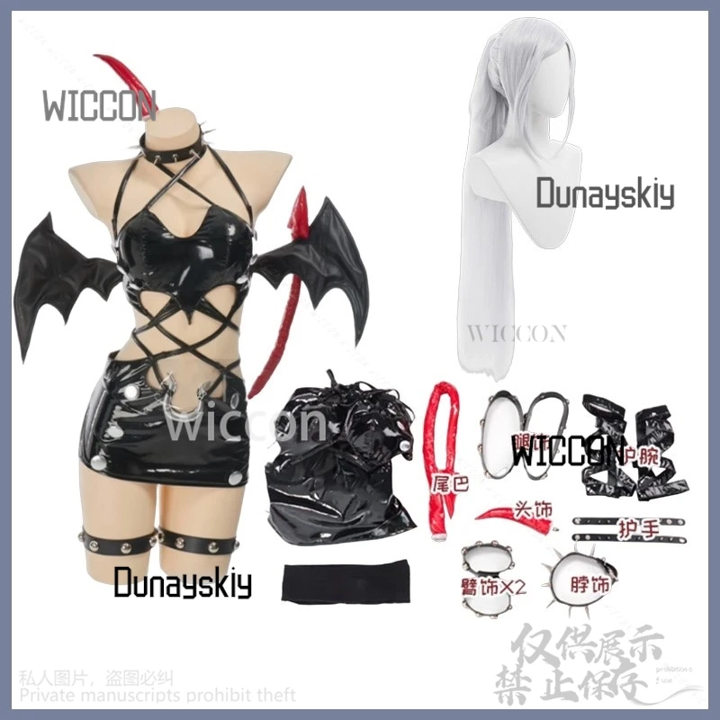 Shop1104345165 Store GARTERBELT play Kneesocks tume مثير PU ضيق ملهى ليلي الملكة براءات الاختراع والجلود شيطان الهالوين