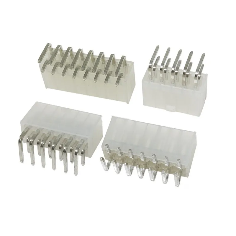 5PCS 5557 5569 5566 Double Row MX4.2mm Bent Foot Socket 2P4P6P8P10P-20P Connector