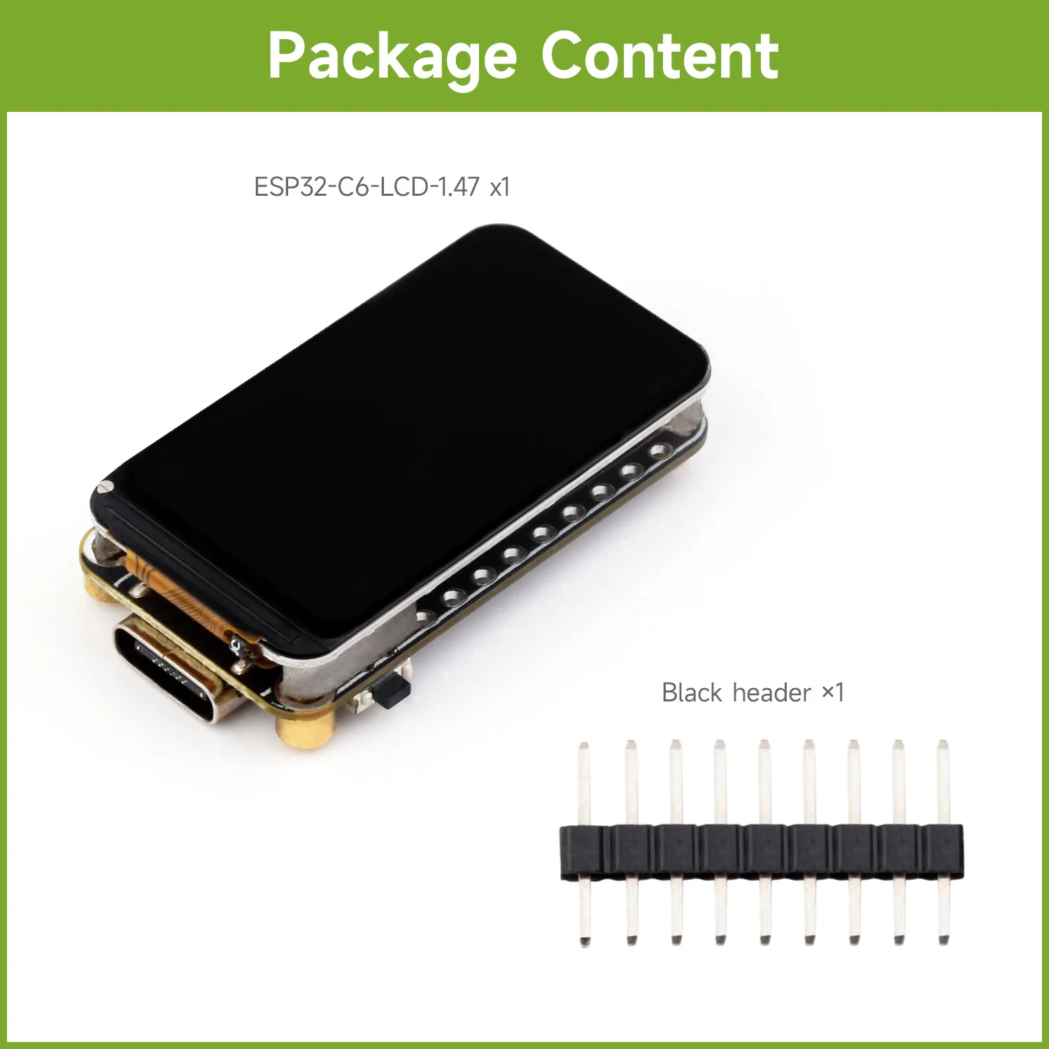 Variant: ESP32-C6-LCD-1.47