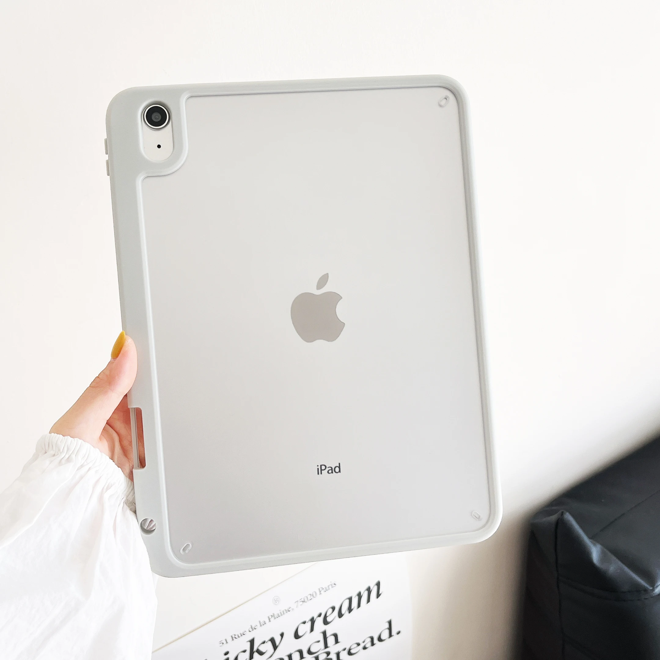 Matte Translucent For iPad A16 Air M3 M2 Pro 2024 13 11 12.9 Case Air 4 5 6 7 8 9 10th Generation Hard Sleeve Shockproof Cover