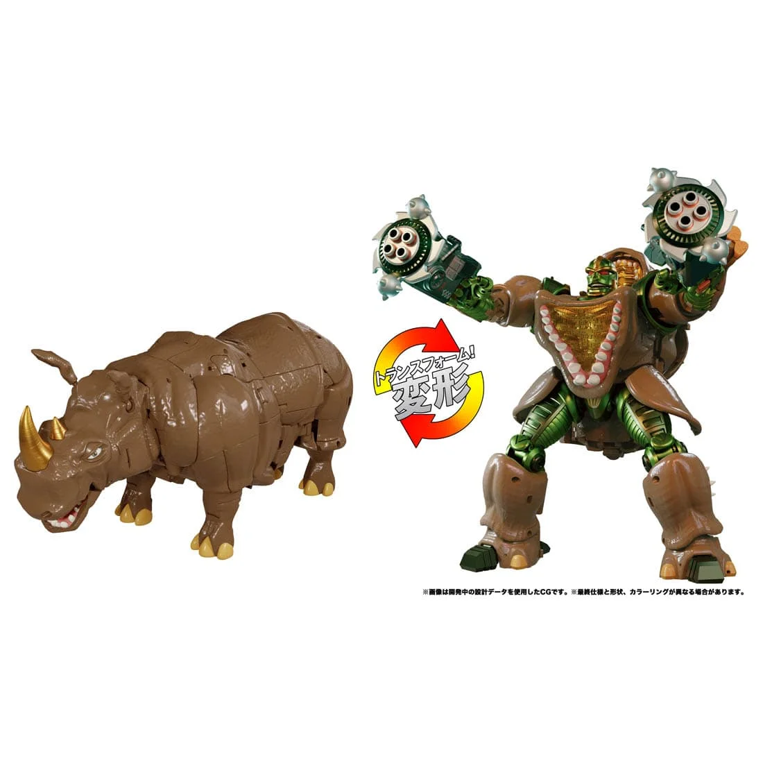 Original In Stock Action Figure TAKARA TOMY Transformers Masterpiece MP-59 Rhinox Collectible Robot Model Toy Gifts