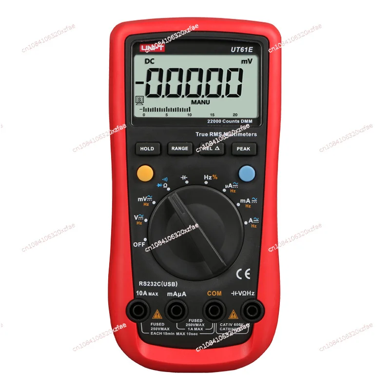 UT61E Digital Multimeter High Precision Automatic Four and A Half Intelligent Electrician Auto Repair Digital Display Multimeter