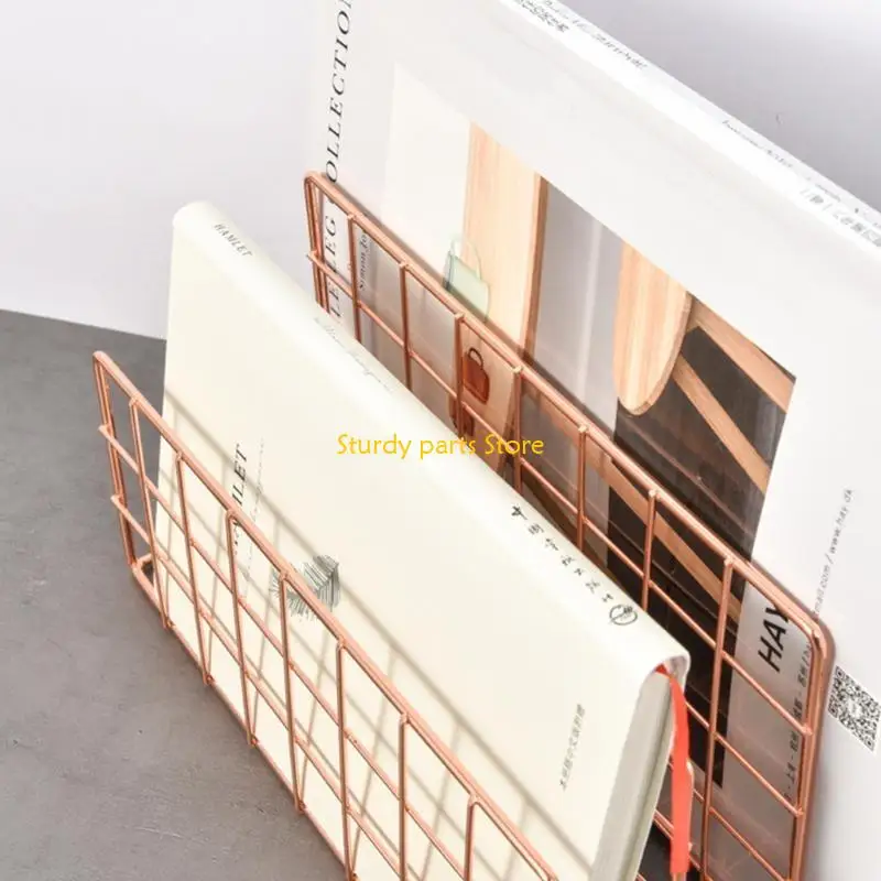 97QCワークステーション、教室、図書館、ホームオフィスサプリのためのエレガントな雑誌所有者