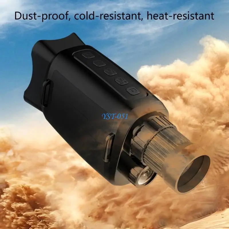 

E15A Монокуляр ночного видения с ультракрасными лучами, оптическое увеличение 16x, функция записи для охоты, туризма