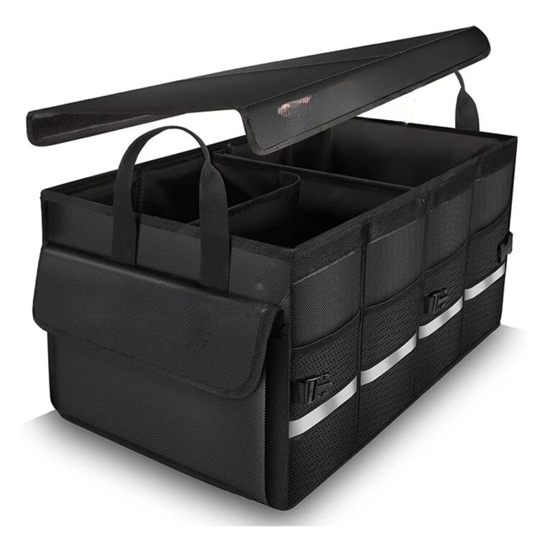 

Supply Hot Sale Auto Parts Foldable Car Trunk Storage Multi-Pocket