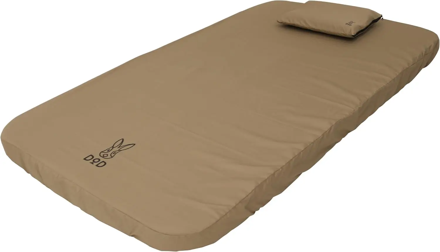 

Outdoor Camping Mattress - Extra Thick Self Inflatable Camping Mattress and Pillow - Brown - Medium