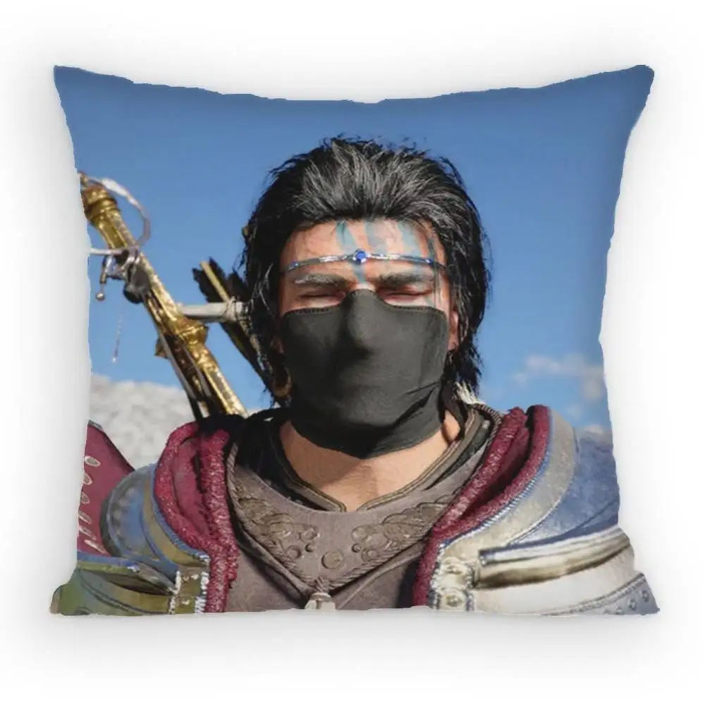 Crimson Desert Kliff Damiane Oongka Pillow Case Sofa Living Room for Bedroom Headboard Backrest Cushion Square Cushion Nap Time