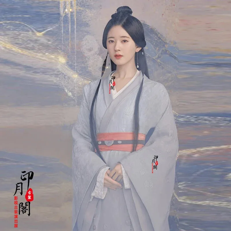 DY20봄과 가을 시대 전국 시대 Qin 및 Han 왕조 Zhao Lusi Cheng Shaoshang 코스프레 의상 Han Fu Hallow